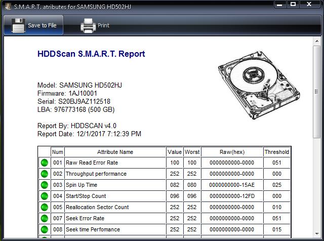 HDDScan - FREE HDD and SSD Test Diagnostics Software with RAID and ...
