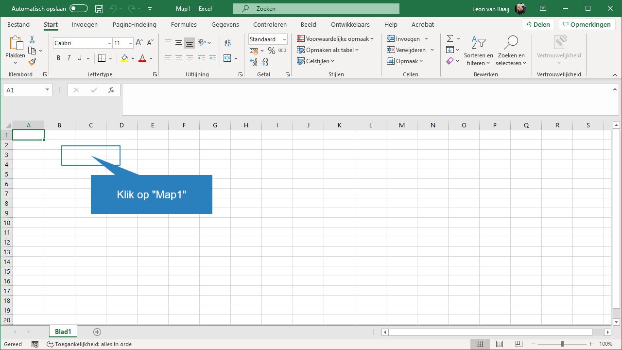 Clicking a cell in Excel is not showing it's outline in recording ...