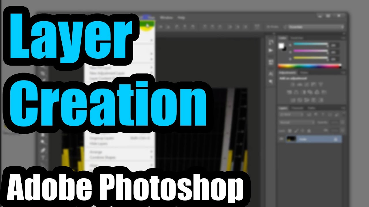 Why can't I make a new layer in Photoshop?