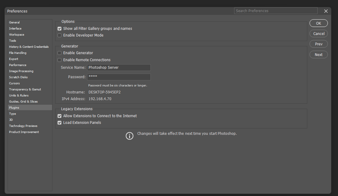 How to Fix Photoshop When It Can't Complete a Request Due to a Program Error 5 Solved: Re: Plugin Menu gray - Adobe Product Community - 13436724