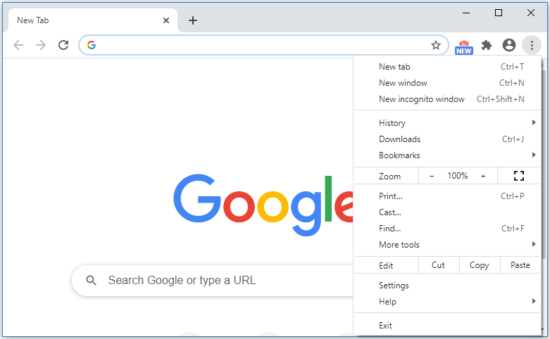 Chrome Menu Bar: Click the Three-Dot Icon to Find Everything ...