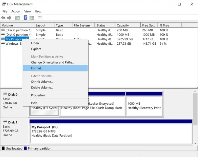 Formatting Your Hard Drive for Windows