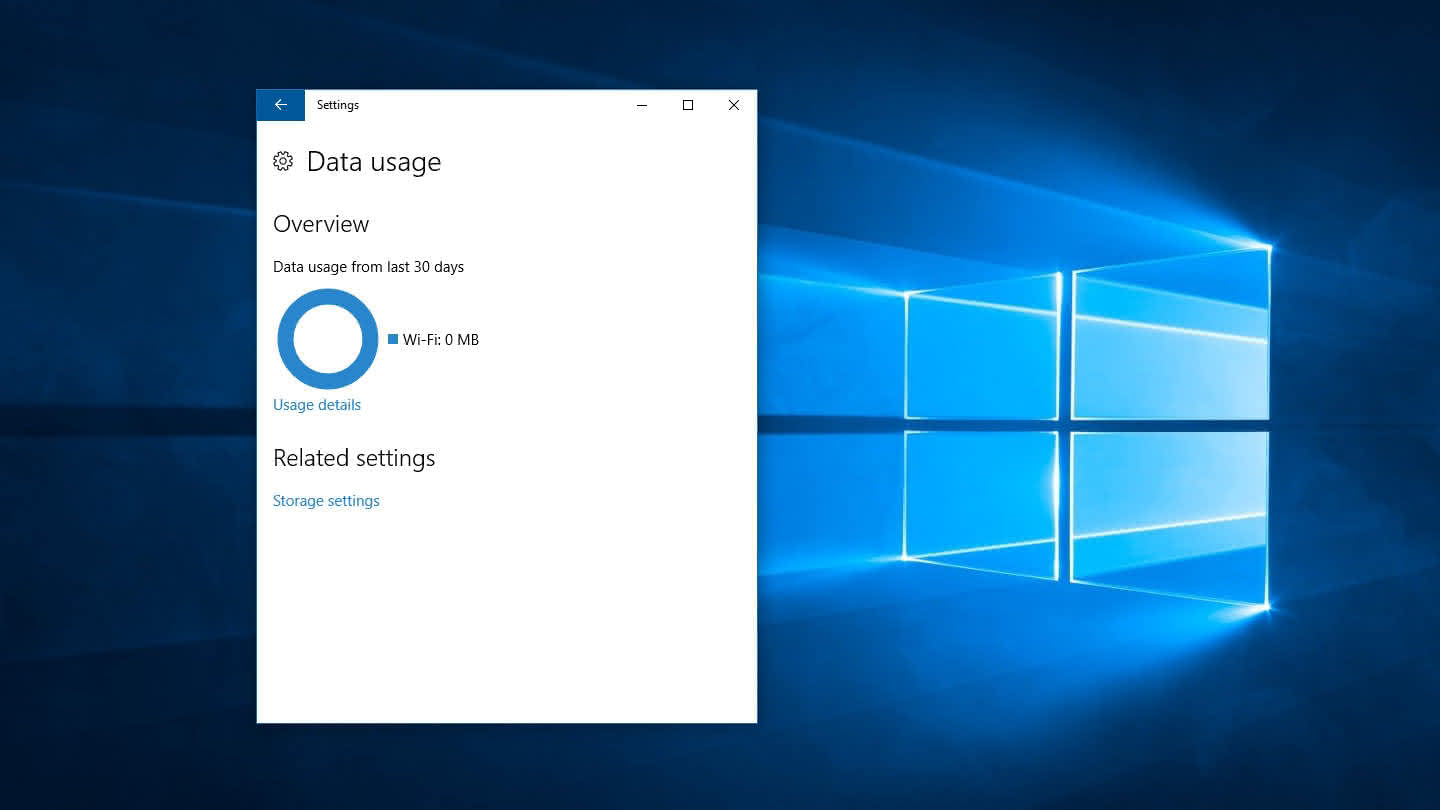 Fix the Windows 10 Data usage report when it stops counting data ...