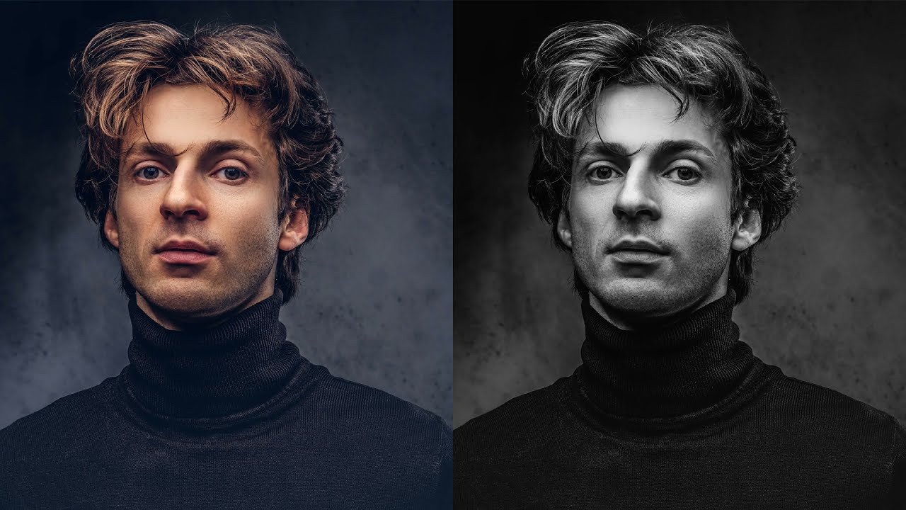 How to Convert Color Photos to Stunning Black and White in Photoshop 5 Instant High Contrast Black and White Photos in Photoshop