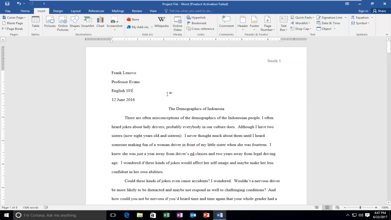 How To Add A Header In Microsoft Word