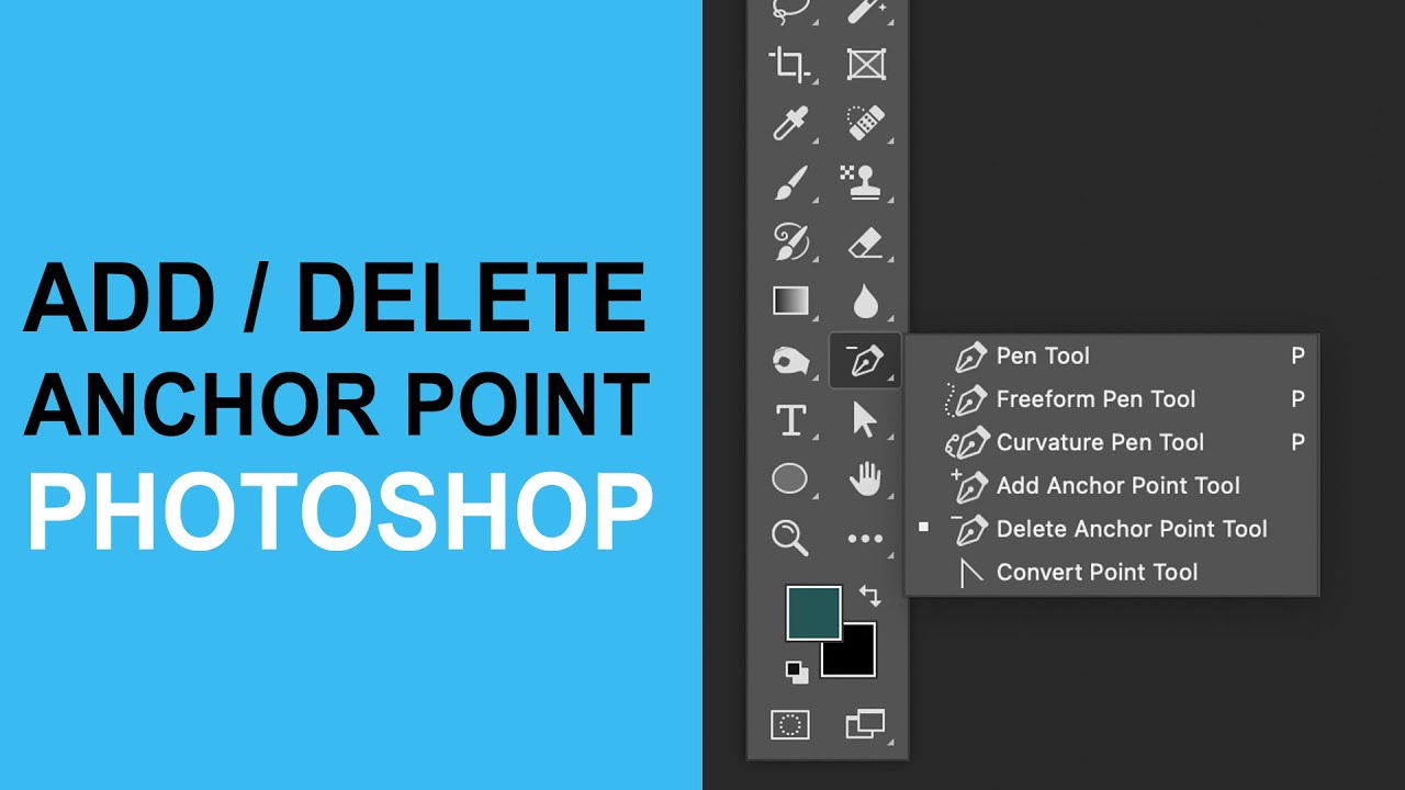 Mastering the Pen Tool in Photoshop: Essential Tips for Creating Perfect Paths 4 How To Add Anchor Point / Delete Tool in Photoshop Tutorial | Graphicxtras