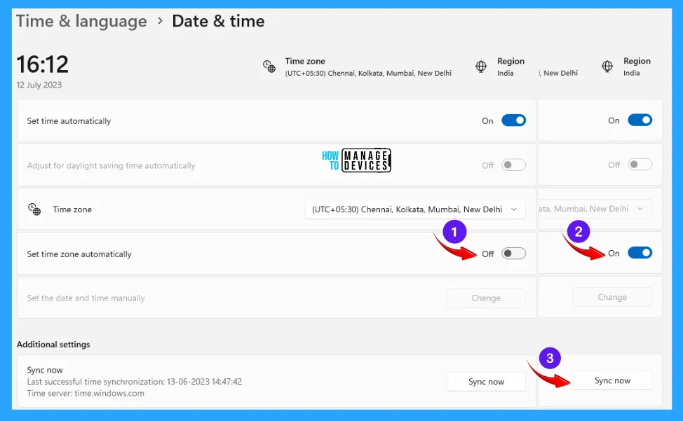 5 Ways To Manage Automatic Time Zone Changes In Windows 11 HTMD Blog
