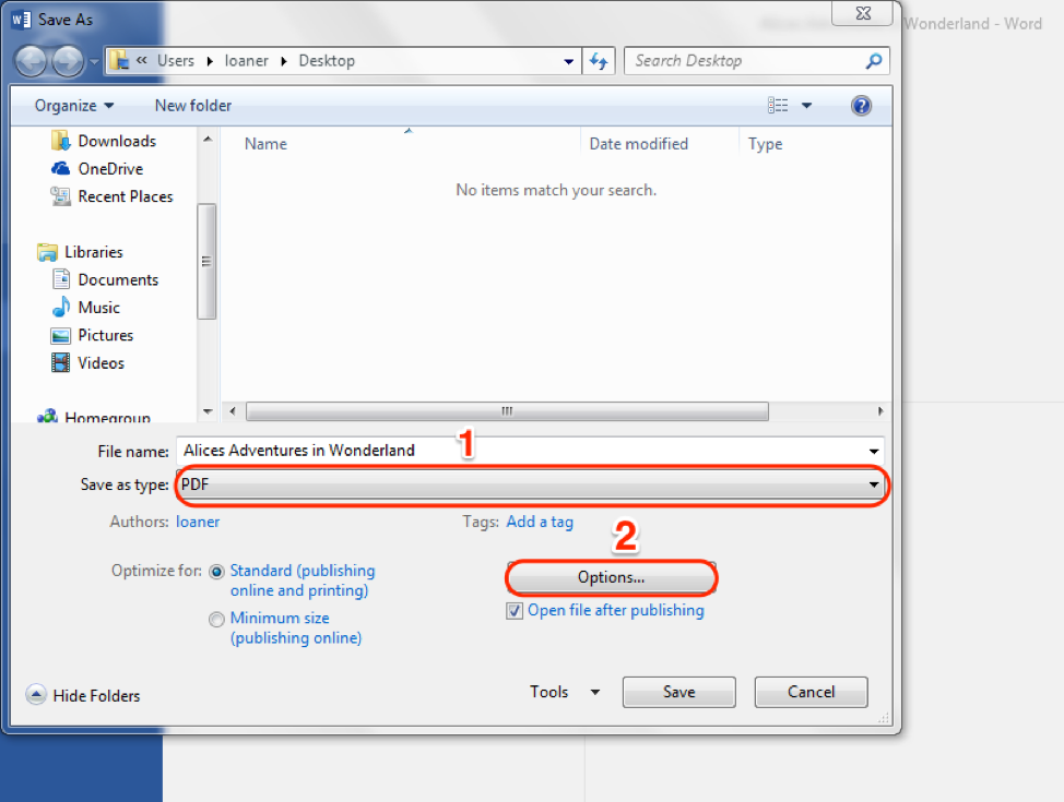 How to Create a PDF using Microsoft Word | Lulu