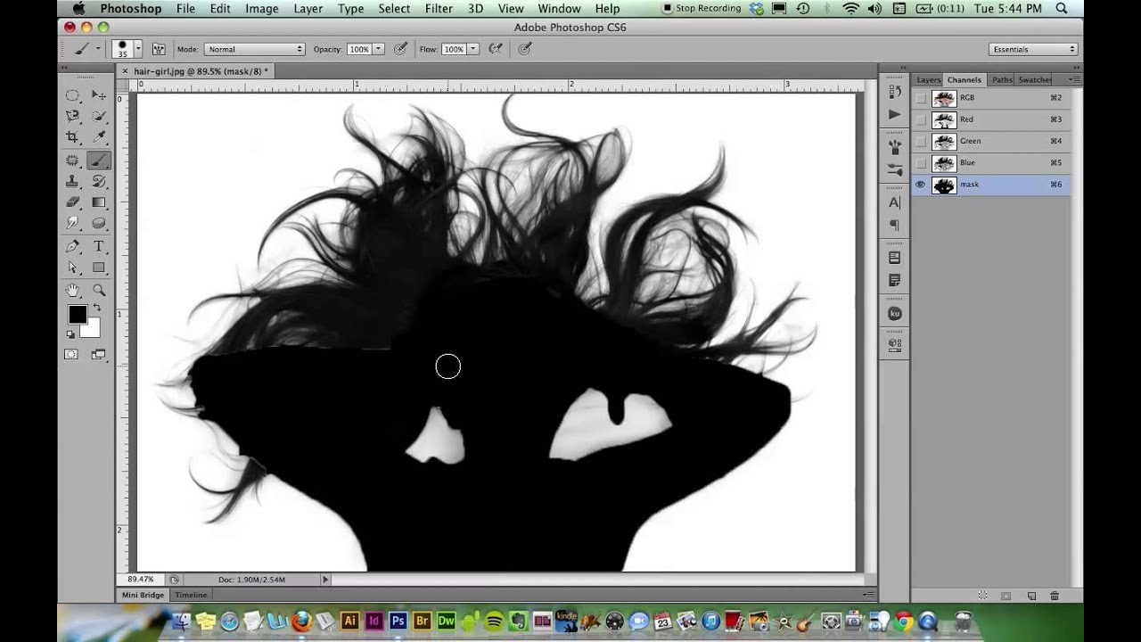 Channel Masks in Photoshop