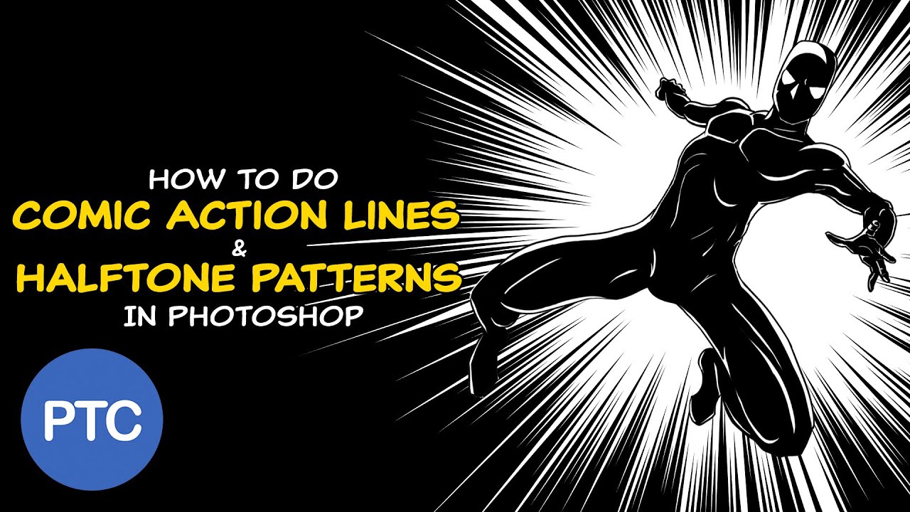 How to Turn Photos into Comic Book Art with Photoshop 5 How To Create Comic Action Lines and Halftone Patterns in Photoshop Using Comic Kit