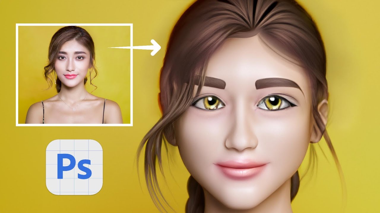 How to Turn Photos into Comic Book Art with Photoshop 6 From Photo to Cartoon in Seconds - Photoshop Beta AI!