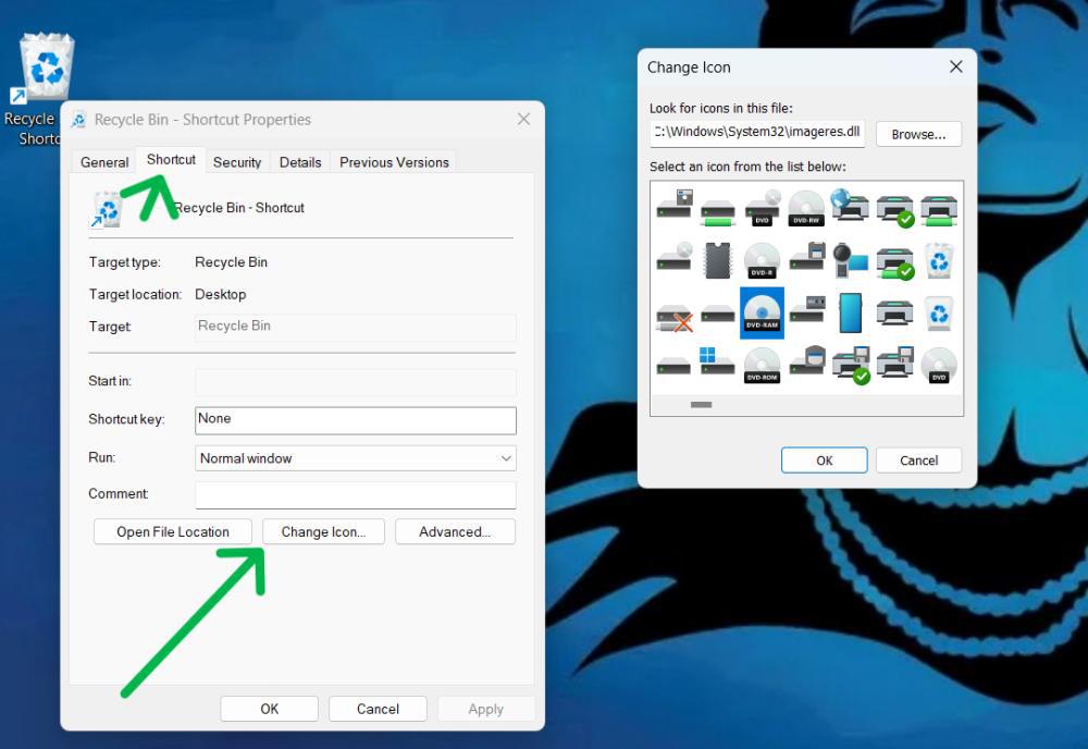 How to Customize Desktop Icons in Windows 11 - GeeksforGeeks