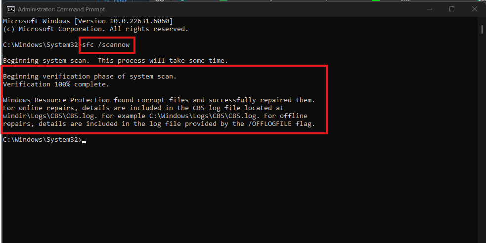 How to Fix Windows Update Error 0x800F0840 in Windows 10 and 11 (7 Proven Methods) 2 How to run a SFC scan in Windows 11 - Micro Center