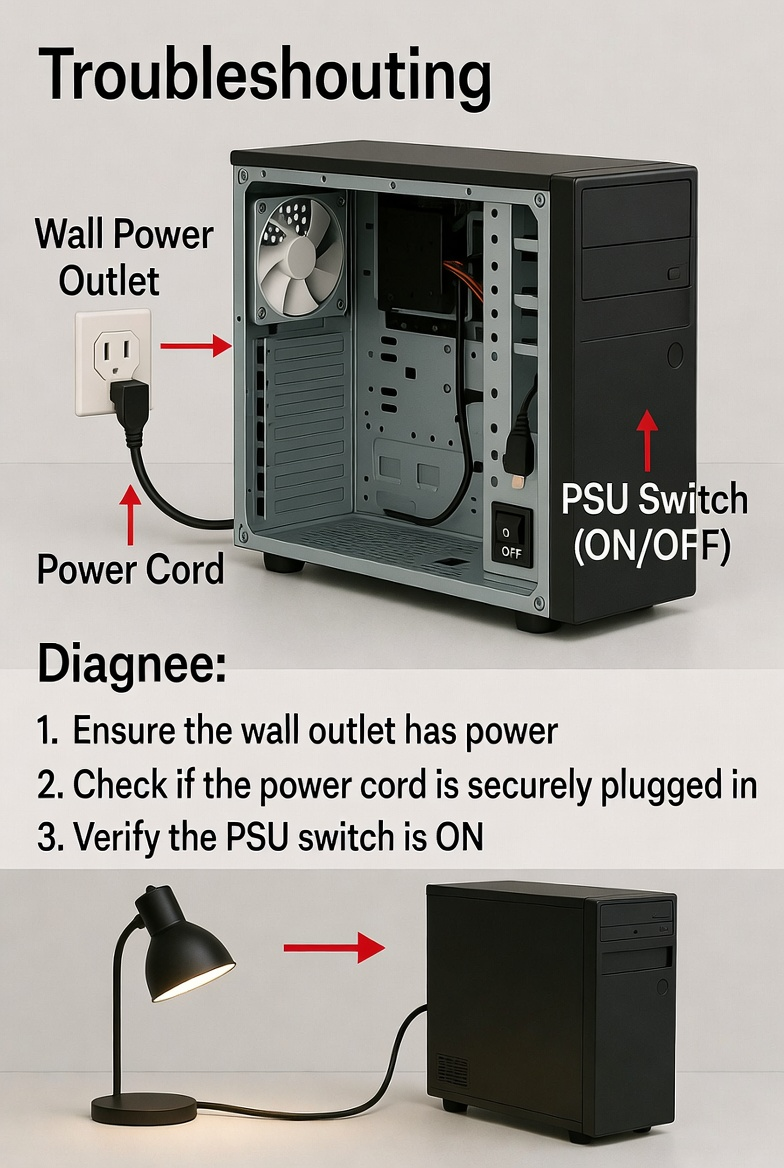 PC Won't Turn On At All: Common Causes & Easy DIY Fixes That Work Fast (2026 Guide) 1 image 15