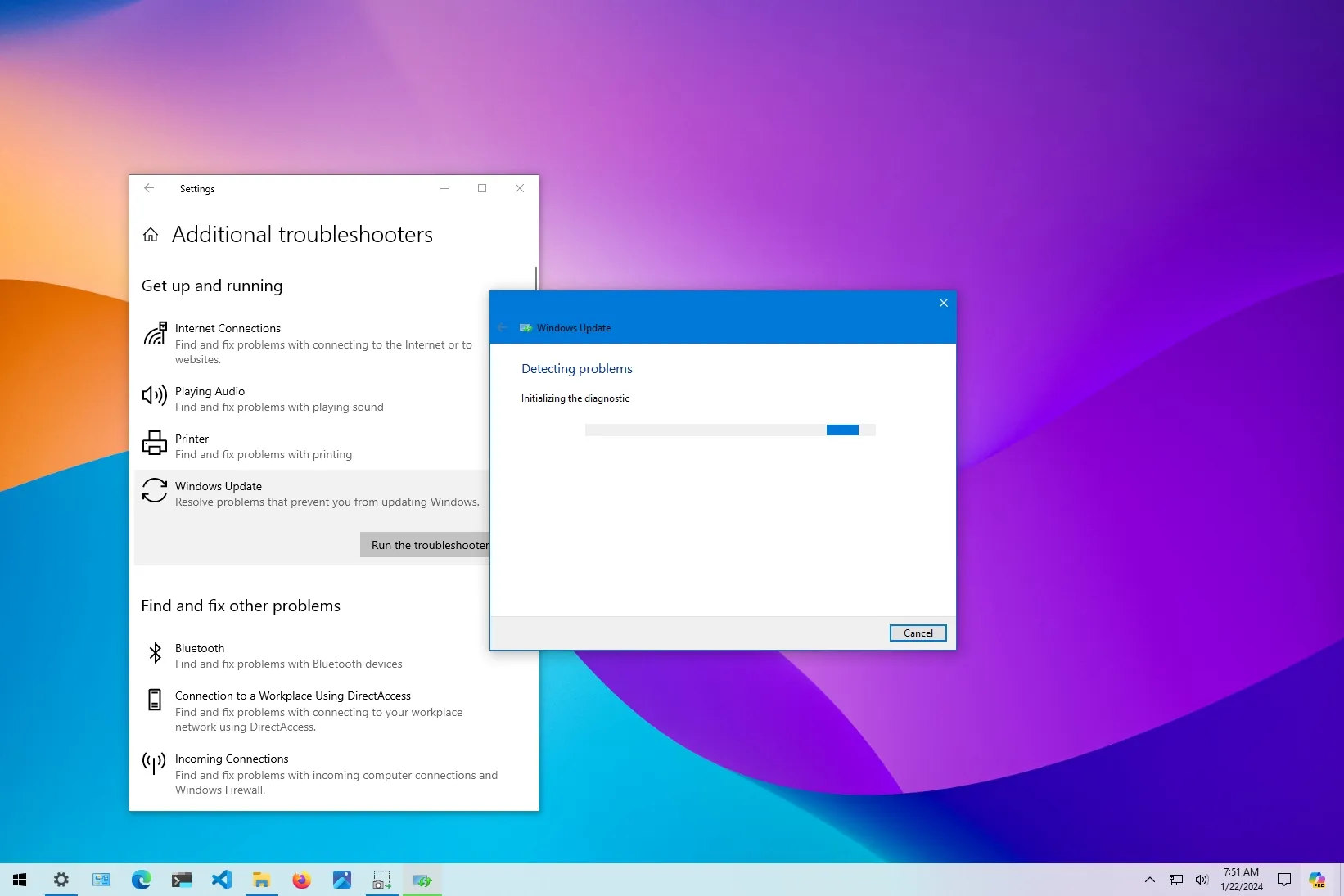 1 How to reset Windows Update components on Windows 10 - Pureinfotech