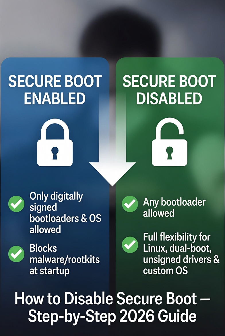 How to Disable Secure Boot in BIOS/UEFI: Step-by-Step Guide with Pictures (2026) 1 image 5