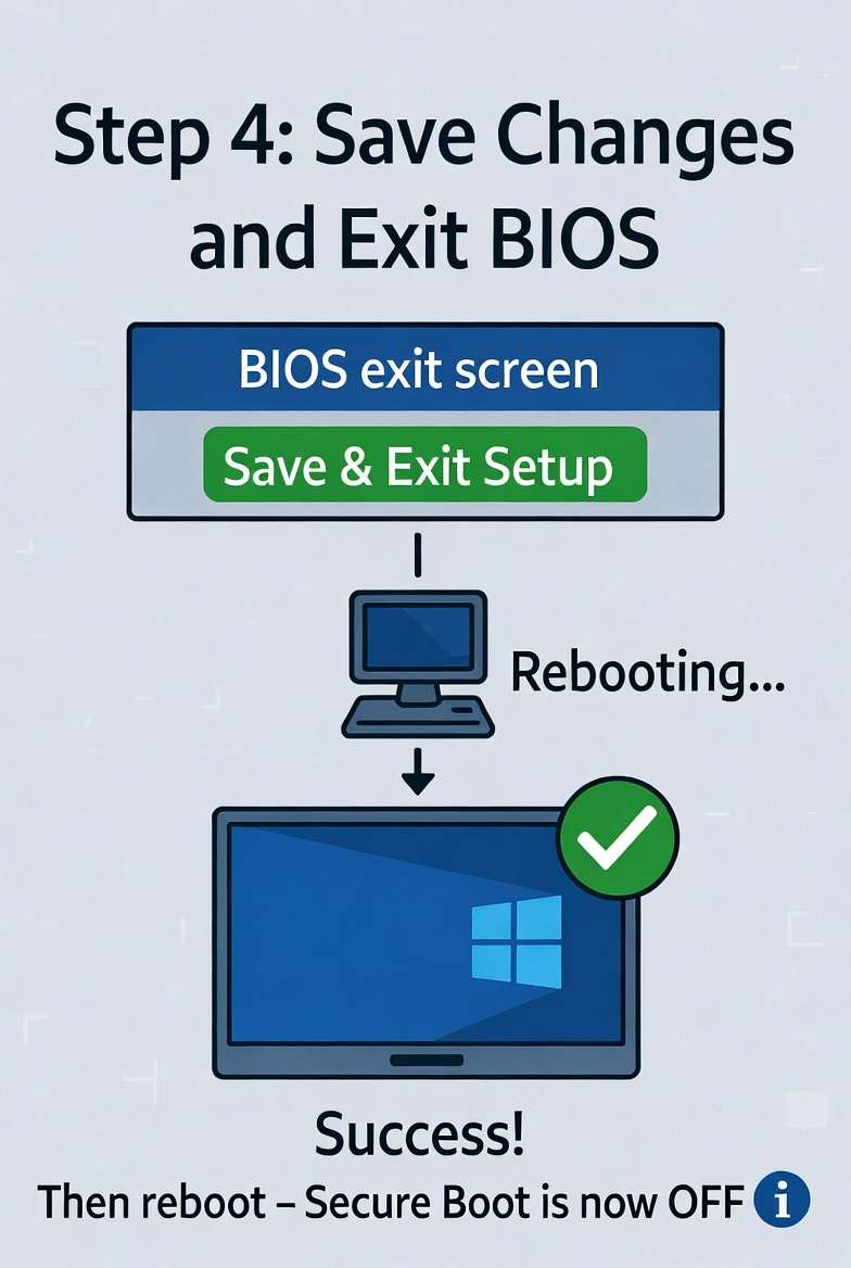 How to Disable Secure Boot in BIOS/UEFI: Step-by-Step Guide with Pictures (2026) 5 image 9